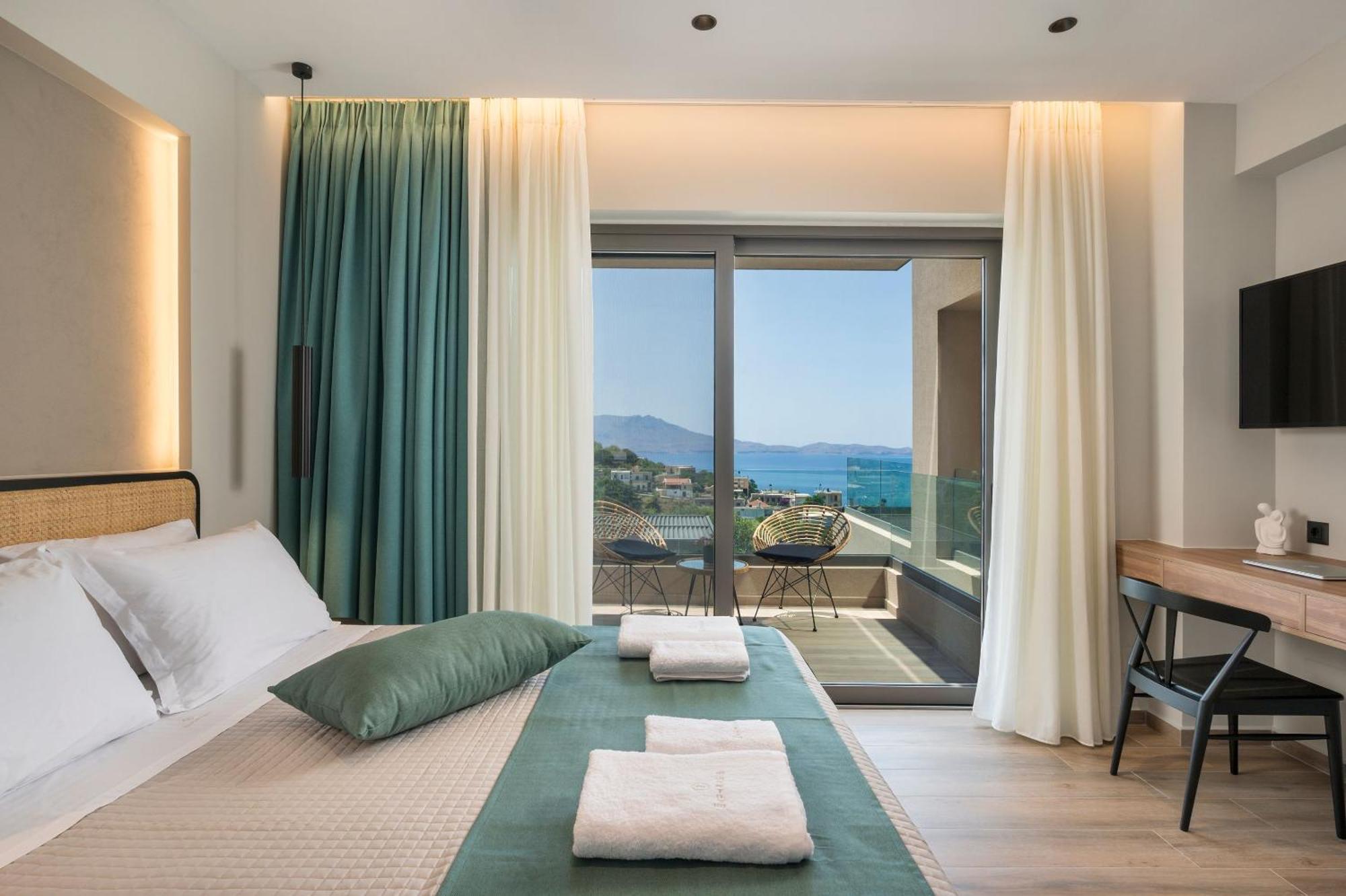 Villa Ekphrasis With Sea View And Jacuzzi Ravdhoukha Ngoại thất bức ảnh